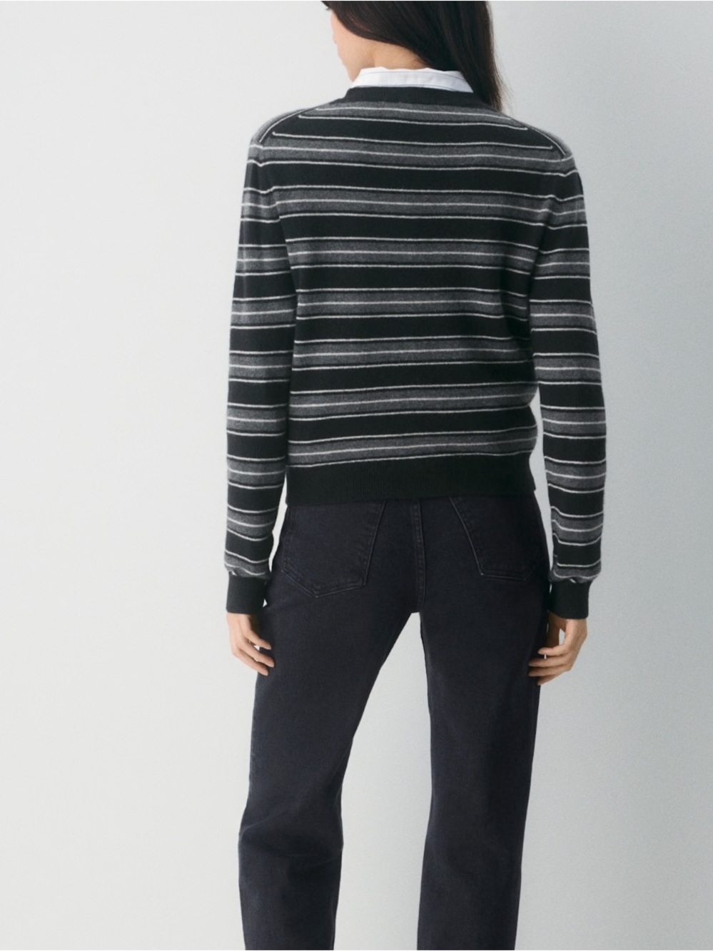 Aritzia Cashmere Striped Sweater
